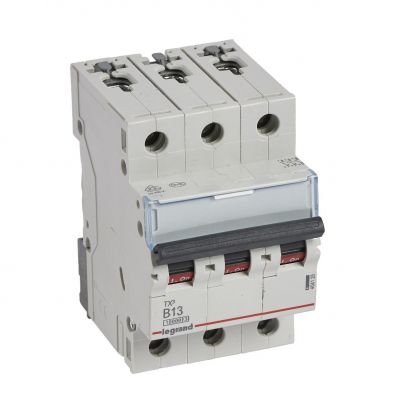 Wyłącznik Nadprądowy S 313 3P B13A 10000A TX3 404125 LEGRAND (404125)